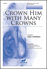 Crown Him with Many Crowns SATB choral sheet music cover